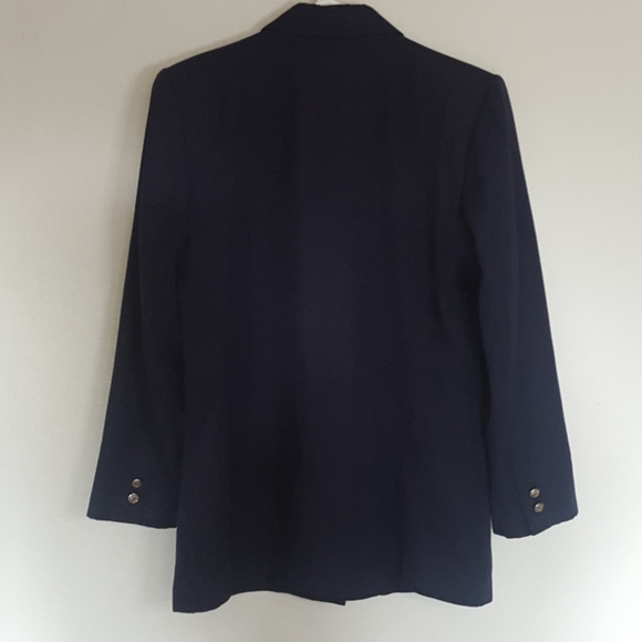 Kasper for ASL Black Blazer Jacket Vintage - Picture 3 of 7
